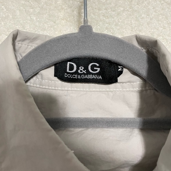 Dolce&Gabbana Beige Button Up - Picture 4 of 4
